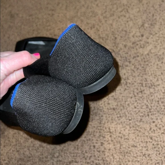 Rothy’s black The point ballet flat shoes 9.5 - Picture 4 of 7